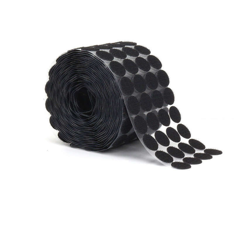 Kindergarten dot libro silencioso Velcro de doble cara fuerte adhesivo autoadhesivo redondo adhesivo Velcro al por mayor