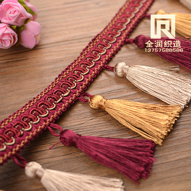 New tassel lace pillow wedding decoration tassels three colors small…