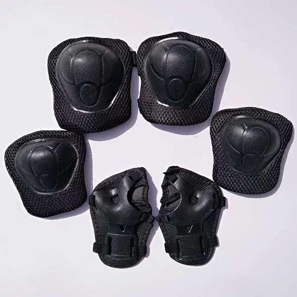Children's roller skating protective gear set bicycle scooter balance bike Sports Anti-fall skates knee pads 6-piece set