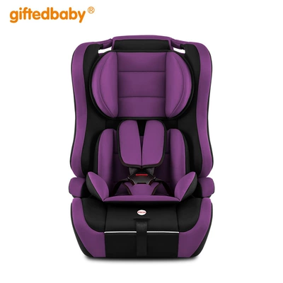 Portable Baby Booster Car Seat for – Car child safety seat - purple-single-pack