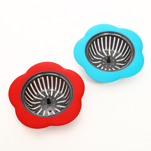 A2588 creative filter kitchen sink floor drain bathroom sink anti-clogging filter flower type