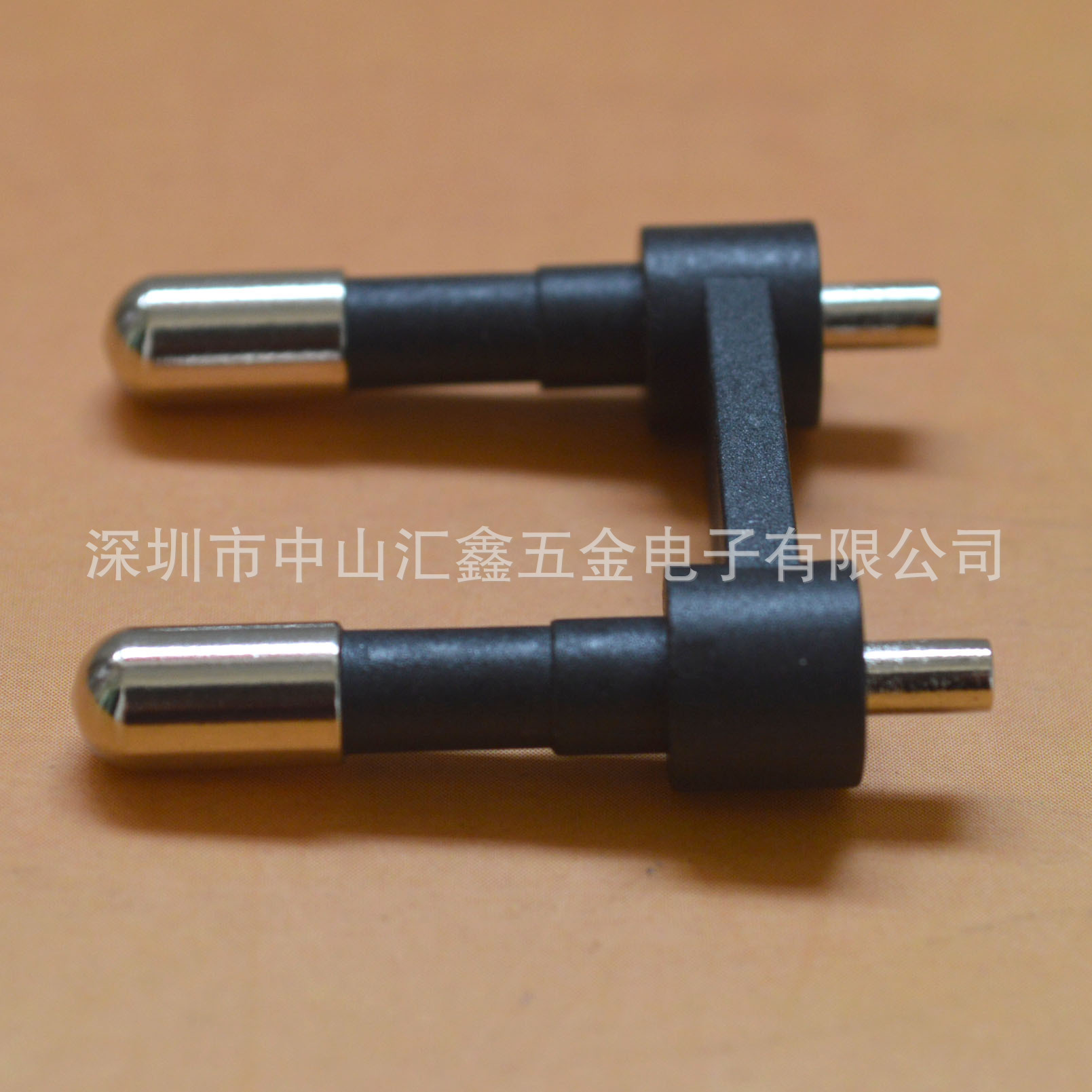 厂家销售韩国电源五金插头内架 韩规插脚支架 韩标圆插头欧规火牛