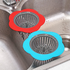 A2588 Creative Filter Kitchen Sink Drain Bathroom Sink Drainage Anti-Clogging Filter Flower Shape Drain