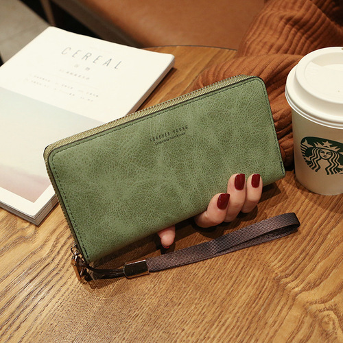 Women's hand-held long wallet 2020 new Korean style hand bag multi-functional card bag mobile phone bag coin purse female wallet