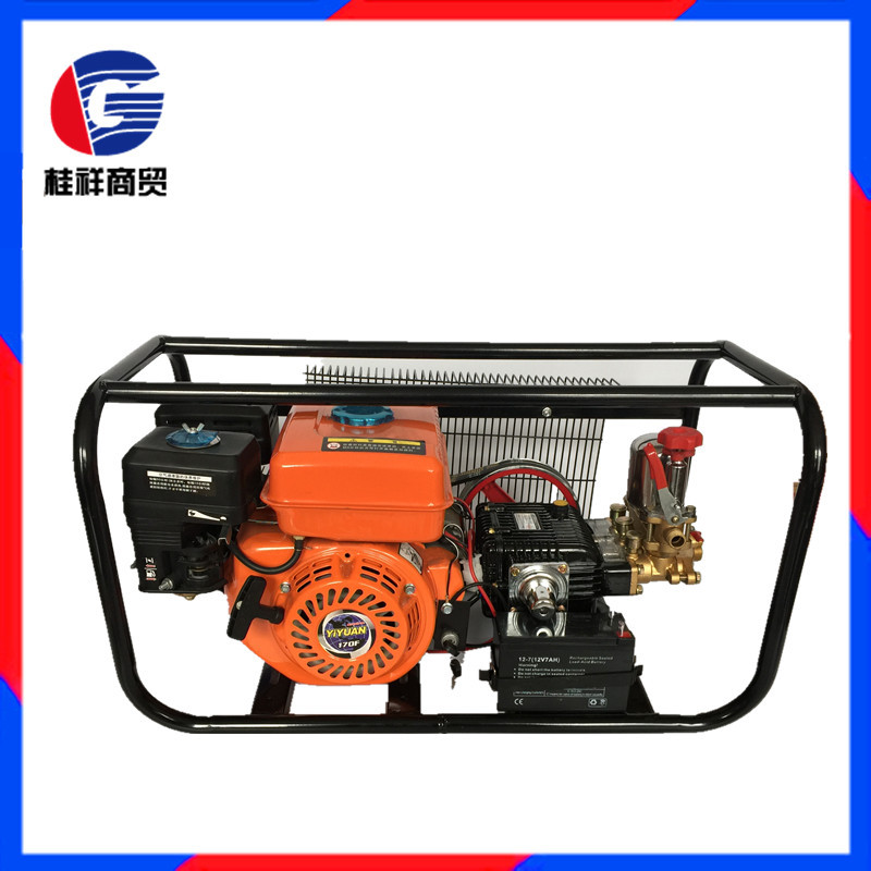 26泵配170电启动汽油机  高压喷雾器汽油机 打药机