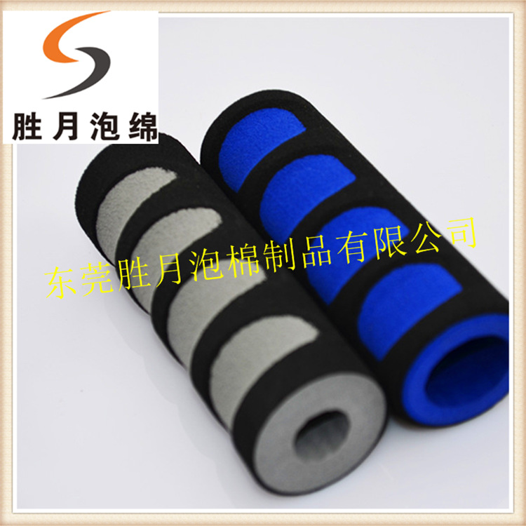 厂家直销NBR泡棉手柄把套磨面光面橡塑管 双色发泡管保温耐用价优