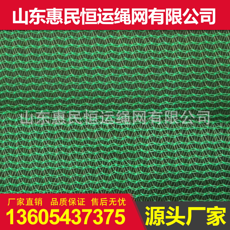 厂家建筑工地绿化密目防尘网 8针聚酯圆丝盖土网