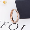 Jewelry, necklace stainless steel, fashionable bracelet, wedding ring, simple and elegant design, wholesale