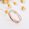 Jewelry, necklace stainless steel, fashionable bracelet, wedding ring, simple and elegant design, wholesale