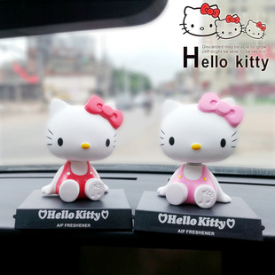 Kay cat shake head doll car ornaments cartoon cute cake decoration supplies