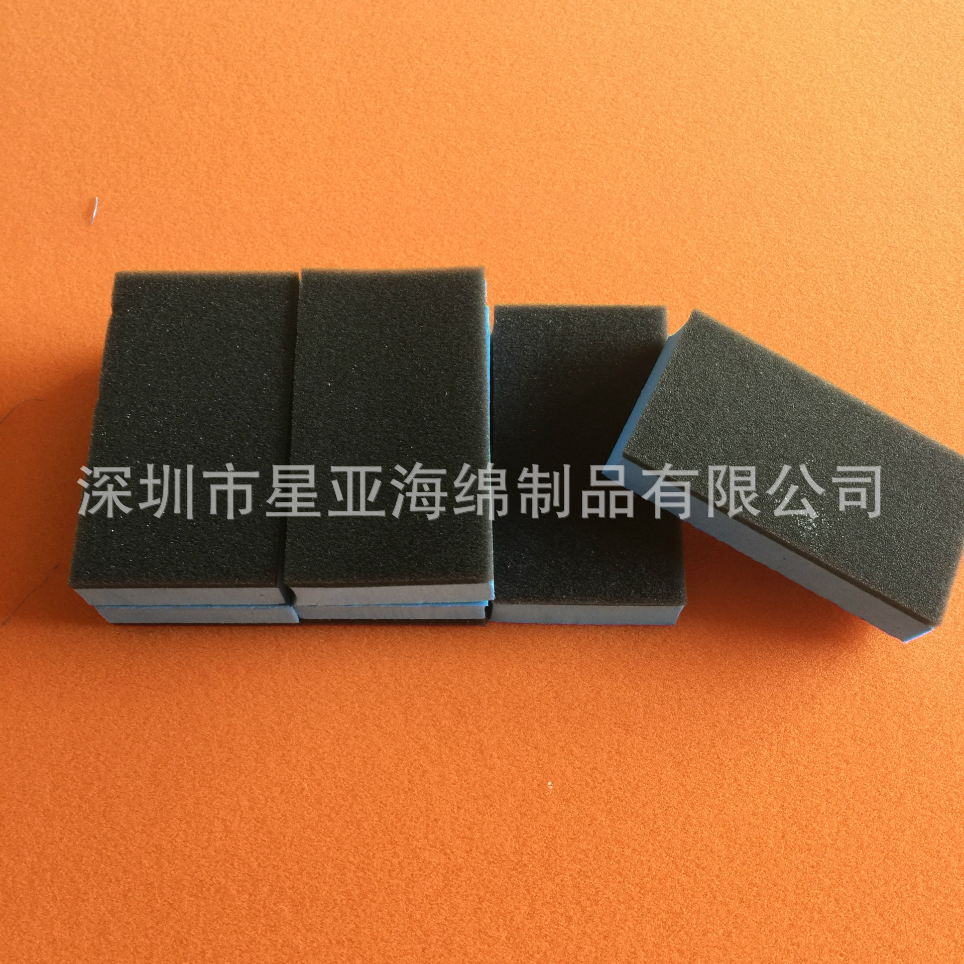 多彩色印刷EVA贴合海绵板汽车美容镀膜棉摸蜡5mm泡棉背胶厂家