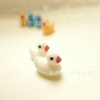 B.Duck, ecological three dimensional small resin, mobile phone protection, slime with accessories, handmade