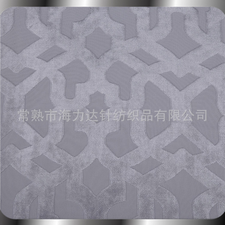 厂家现货供应针织纬编全涤密丝绒提花批发 各种花型可供选择