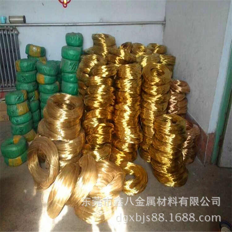 生产销售H62黄铜线 软态黄铜线 半硬态黄铜线 全硬态黄铜丝