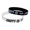 New foreign trade product Korean men's group GOT7 member signature soft silicon glue bracelet hiphop star support bracelet