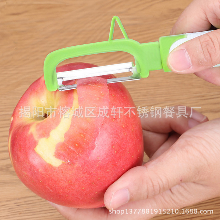 Cocina creativa gadget multi-funcional cortador de verduras de acero inoxidable rebanada rallador de manzana pelador combinación traje