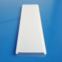 【紫竹科技】加工塑料挤出型材灯具配件PC扩散灯罩LED日光灯