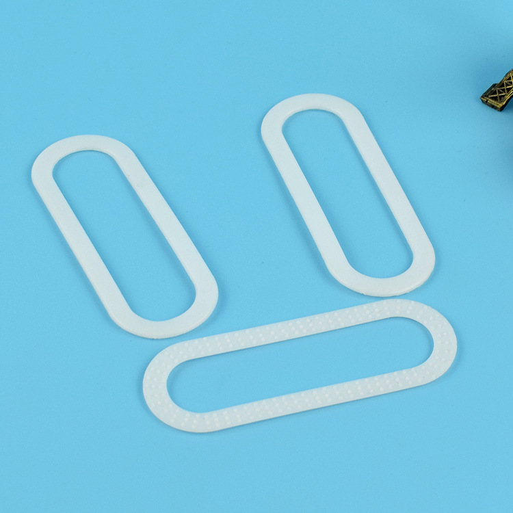 供应内置米袋提手 包装袋提手扣 热合袋子手提柄 9.3*3.5cm