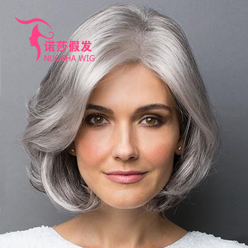 Amazon cross-border for Europe and the United States wig female African hair small curly hair rose net headgear manufacturers spot wholesale