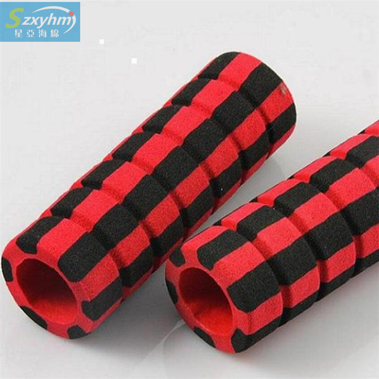 厂家定 制高弹性橡塑海绵手把  海绵发泡手把套 儿童玩具车防护套