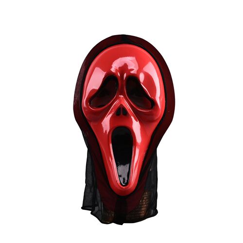 Halloween mask white V-shaped face V-Geek ghost dance plastic masquerade Vendetta fake face wholesale