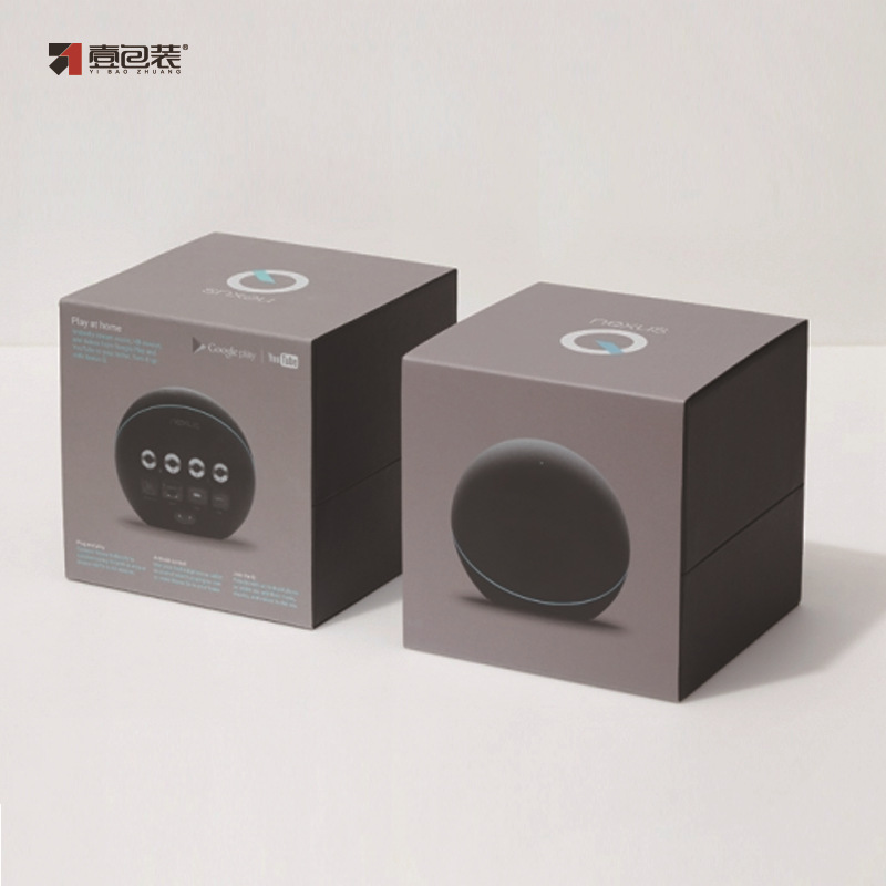 壹包装迷你音响数码3C电子产品包装盒天地盖精美胶印工艺品盒配件