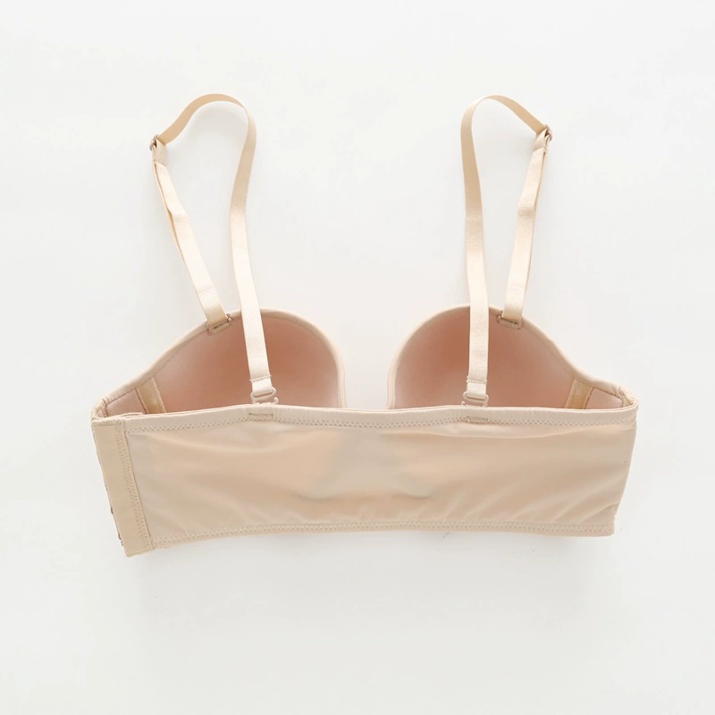Non-slip sexy Japanese push up bra, underwear, invisible nipple stickers, tube top