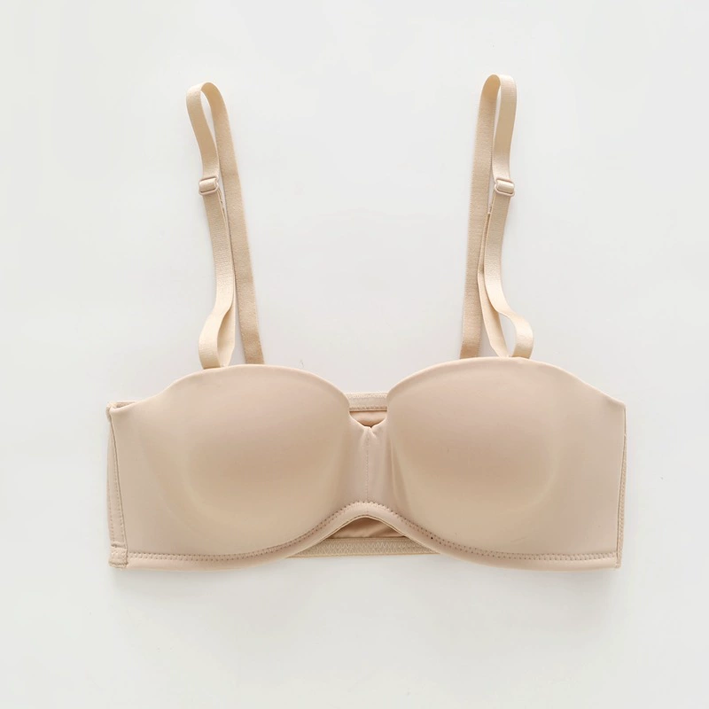 Non-slip sexy Japanese push up bra, underwear, invisible nipple stickers, tube top