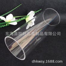 厂家定 制耐高温耐腐蚀透明石英护套管石英环石英玻璃管U型管