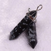 Quartz, organic agate crystal, bullet, necklace, pendant, wholesale