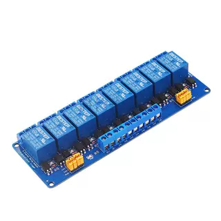 BESTEP 8路 继电器模块 高低电平触发 蓝板3V/ 5V/12V/24V