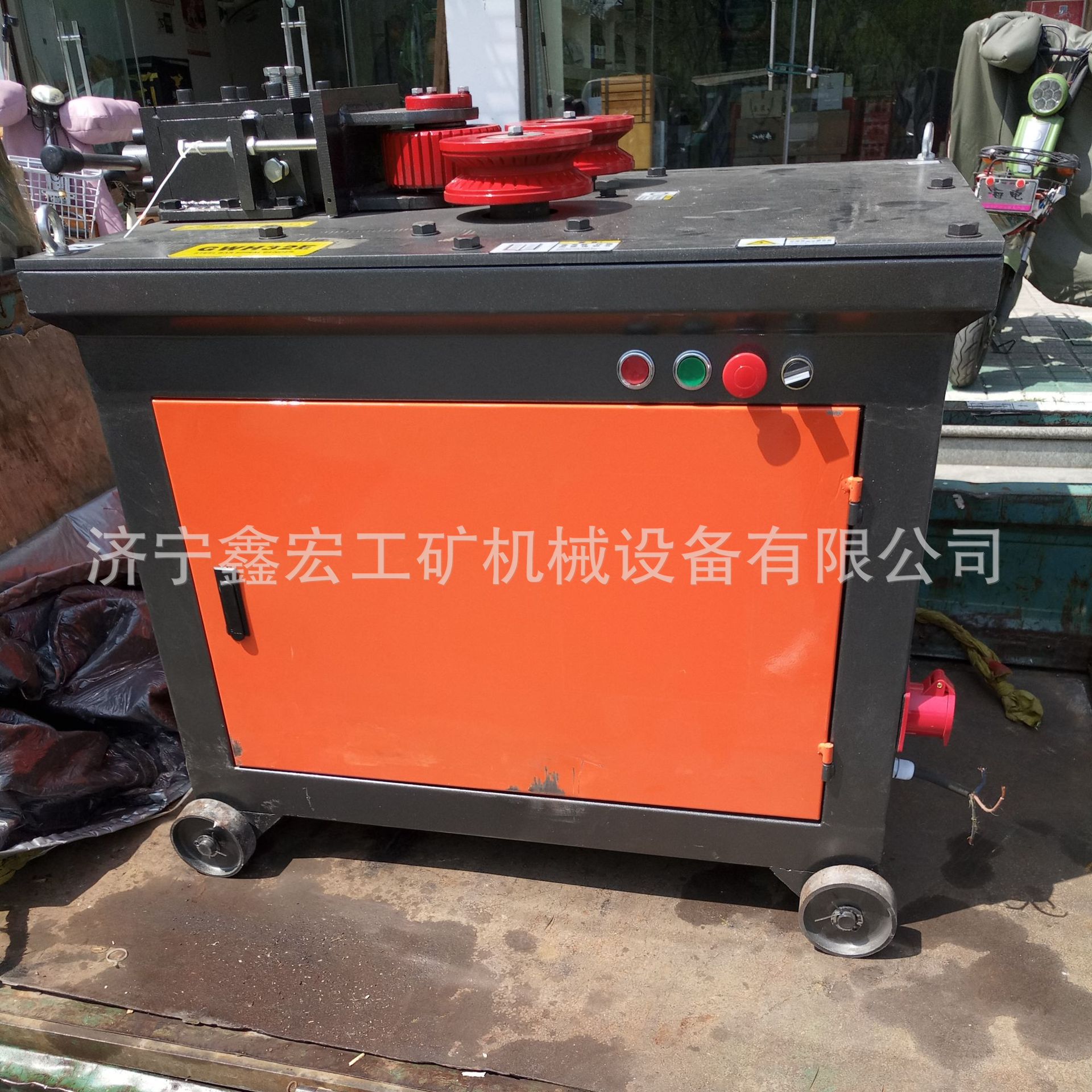 建筑钢筋弯圆机 24钢筋折弯机 32圆圈机滚圆机