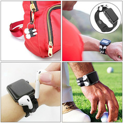 Suitable for Apple AirPods Pro 2 Strap Anti-lost Silicone Sleeve Generation 3 AirPods 3 Bracelet Hook Stand