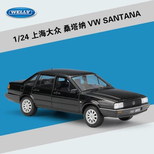Модель автомобиля Volkswagen Santana масштаб 1:24 металл