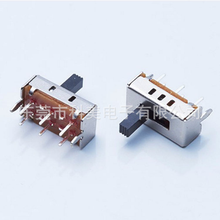 SS-22H06 立式拨动开关 2P2T