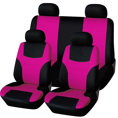 Trade, Giant Style, Cross-Border Temu | Universal seat cover - fluorescent-powder-9-piece-set-complete-set-of-five-seats