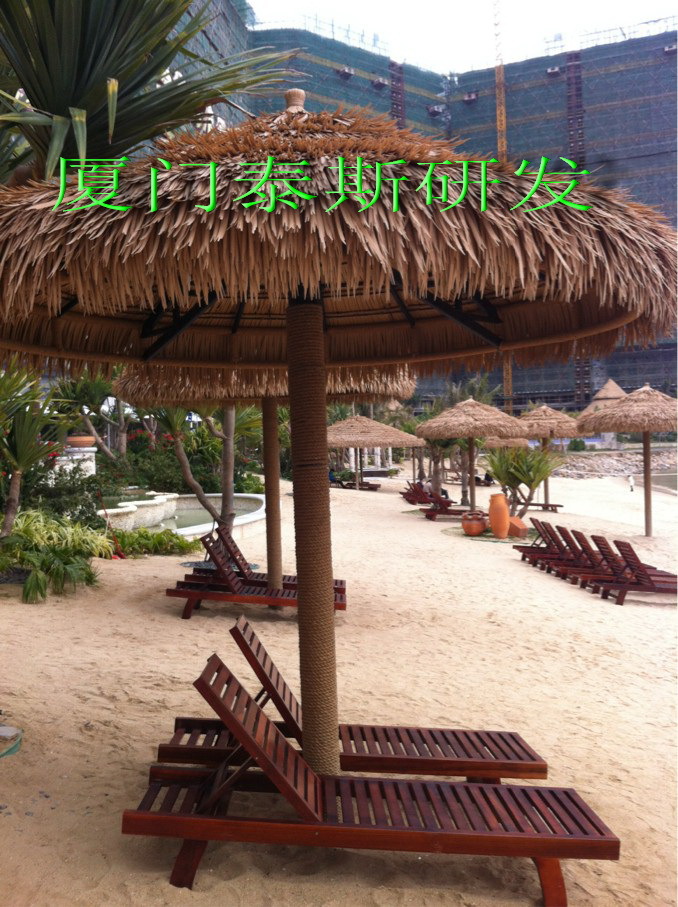 咸宁塑料茅草稻草树脂PVC仿芦苇叶稻草杆麦草芦苇叶棕榈叶真草