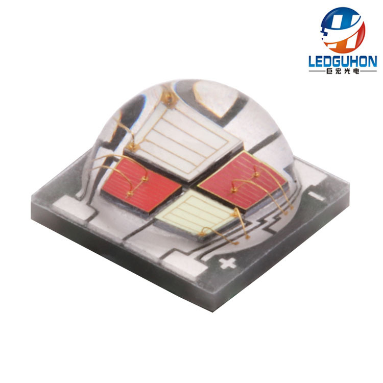 �մ�5050RGBY���� ���˻�����ƬLED ���������ĺ�һ�߲�led����