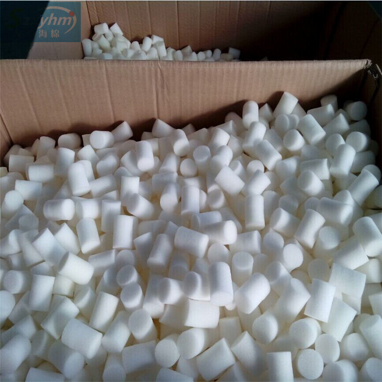 推荐异形加工圆柱海绵条 吸水储水环保海绵柱 净水器饮水海绵棒