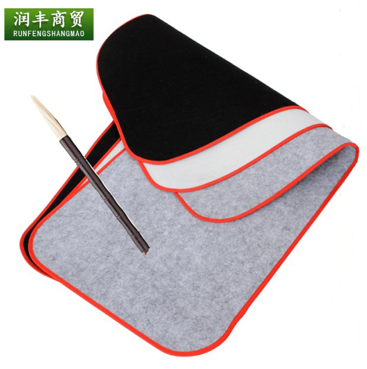 包边加厚灰色40*80cm50*70cm书画毛毡 毛毡毯子不起球不翘边