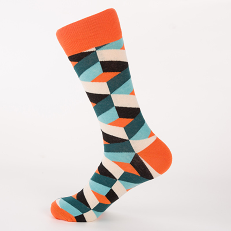 Autumn And Winter Casual Socks Street Skateboard Socks Happy Colorful Socks_maomaolike.com