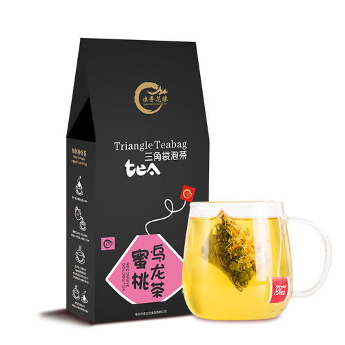 Fruit Honey Peach Oolong Tea Set Flower Tea Quick Health Tea White Peach Oolong Tea Canned Gift Box Wholesale