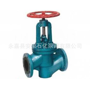 J41F46-16C法兰直通衬氟衬胶截止阀 J41F4-16C衬胶截止阀