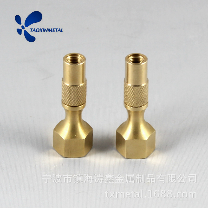 汽车轮胎黄铜充气嘴   用于胎压枪、充气泵、 胎压计旋钮气嘴