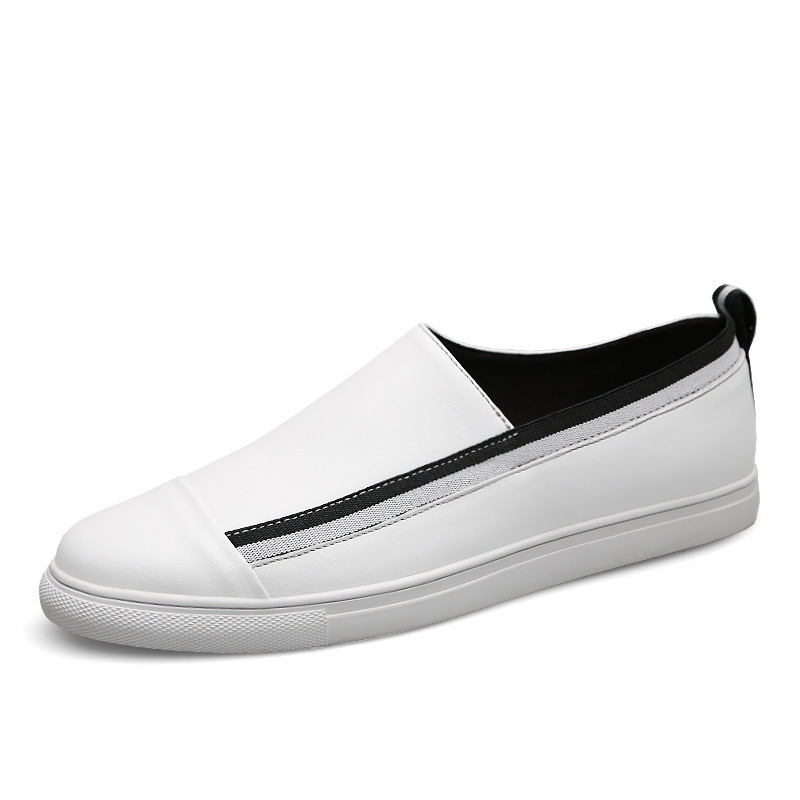 Chaussures pour hommes Été Nouvelles chaussures en cuir de vache pour hommes Chaussures décontractées à la mode coréenne Chaussures grande taille_voghion.com