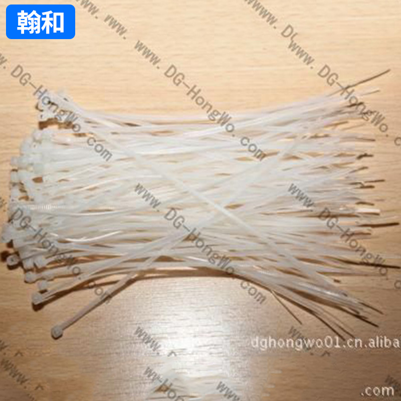 塑料扎线带 4.8X200 耐寒扎带 电缆专用扎带 自锁牢固  塑料扎带