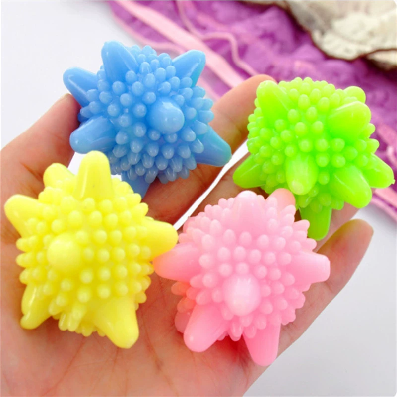 Solid cleaning ball, laundry ball anti -winding knot to pollute household washing ball magic to pollute ball rubbing the cleaning ball
