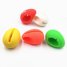 厂家直供糖果色硅胶手机鸡蛋扩音器 创意手机支架多功能静音