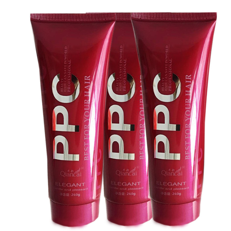 Qiancai White PPC Hair Intensive Care Essence Cream Smooth Fluffy Free Hair Mucking Condiment