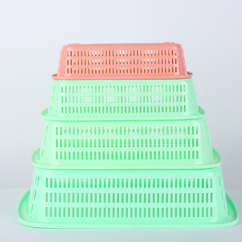 Plastic rectangular drying rack